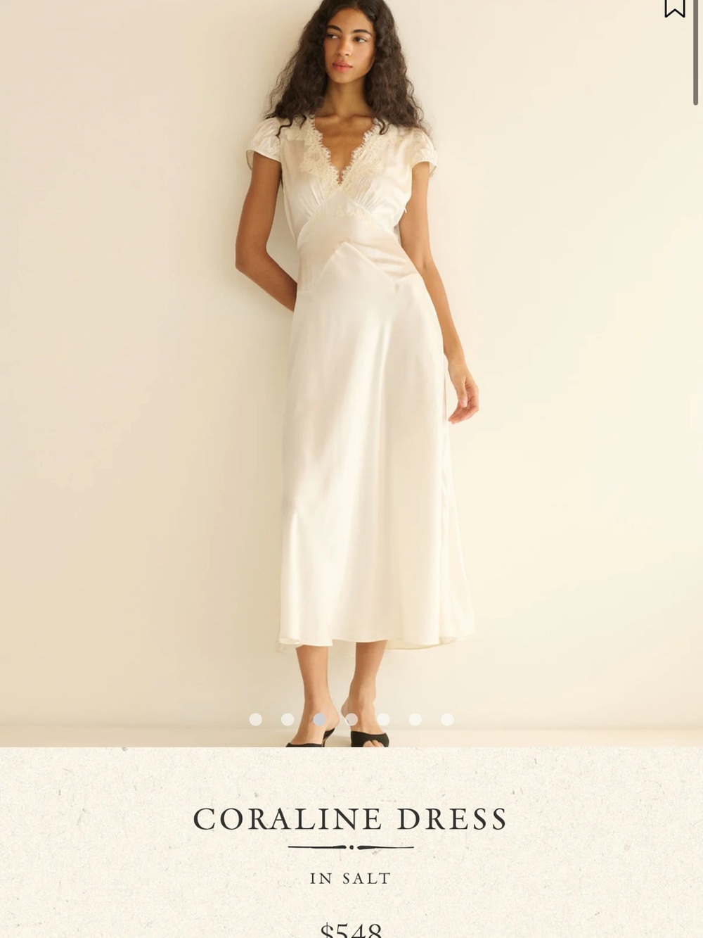 Doen Coraline Maxi Dress in Salt - Picture 2 of 7